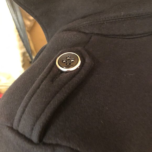 Maurice's Black Pea Coat - Picture 6 of 11